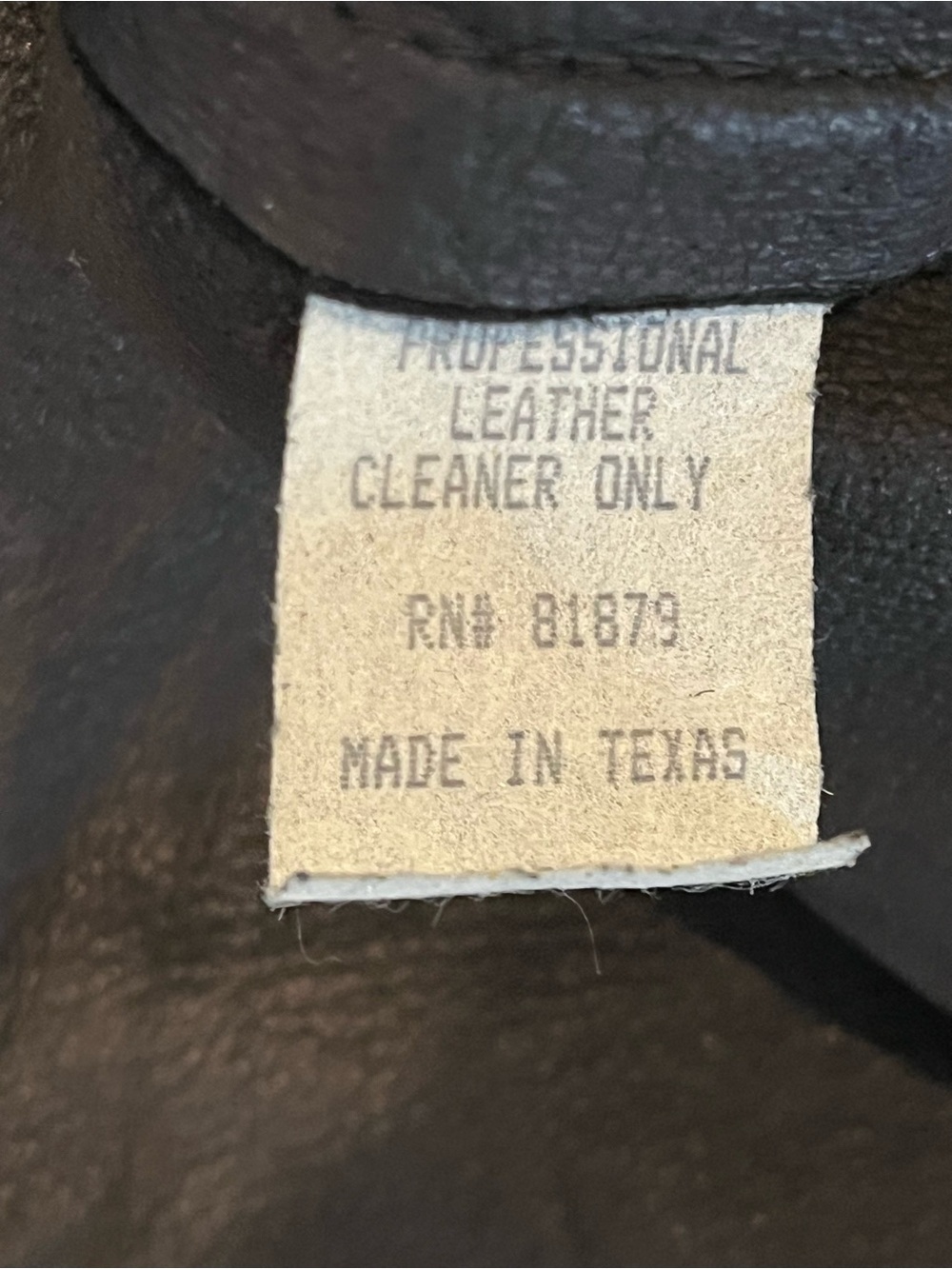 S.H.E. Austin Texas Leather Jacket/Top Size L - Picture 8 of 9